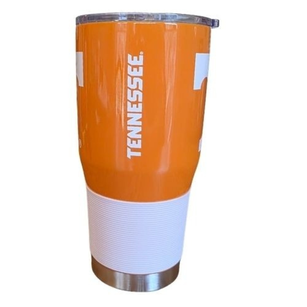 Tennessee Volunteers NCAA 30oz Stainless Steel Tumbler Orange White Power T Logo - Picture 4 of 9